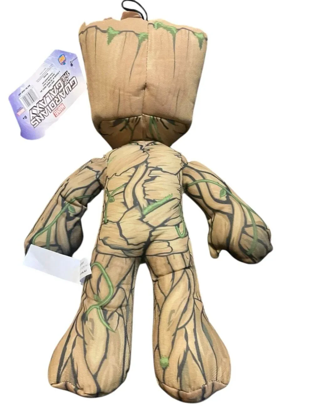 New Marvel Brown Green Baby Groot 14” Guardians Of Galaxy Stuffed Animal Toy
